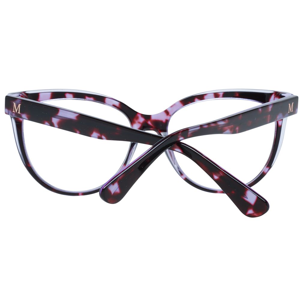 Marciano by Guess Purple Women Glasses Frame in acetate, full-rim cat eye design, includes branded case - style and comfort for women.
