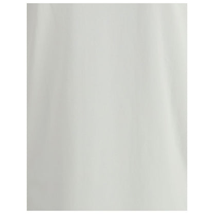 Margiela Multicolor Cotton T-Shirt featuring ribbed crew neck and monochrome design, part of versatile 3-piece set for AW25 season.