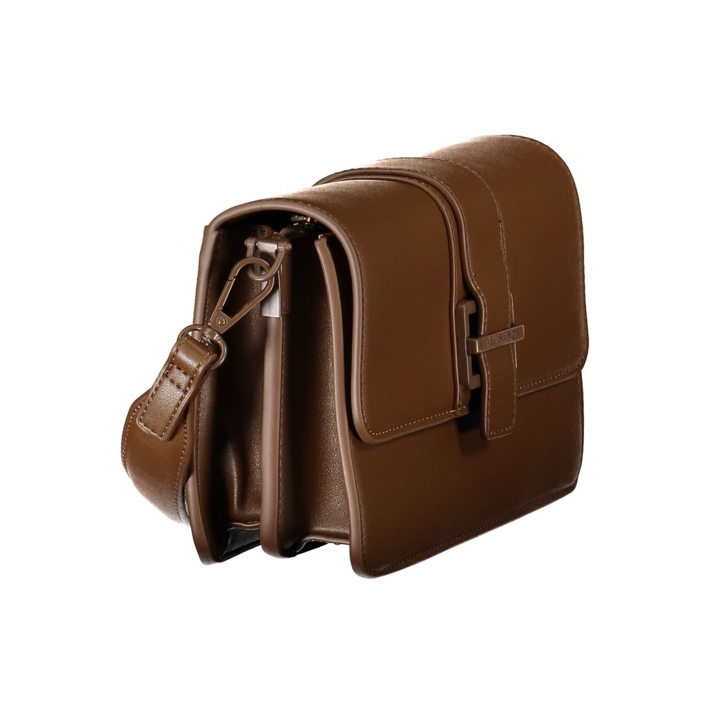 Front view with bag zipped and handles upright.