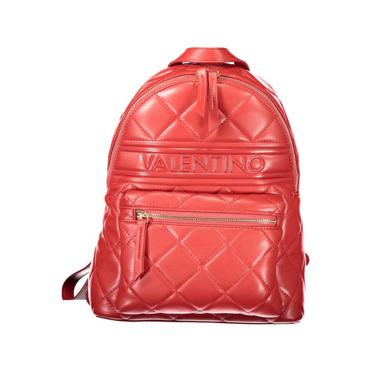 Mario Valentino Red Polyethylene Women Backpack