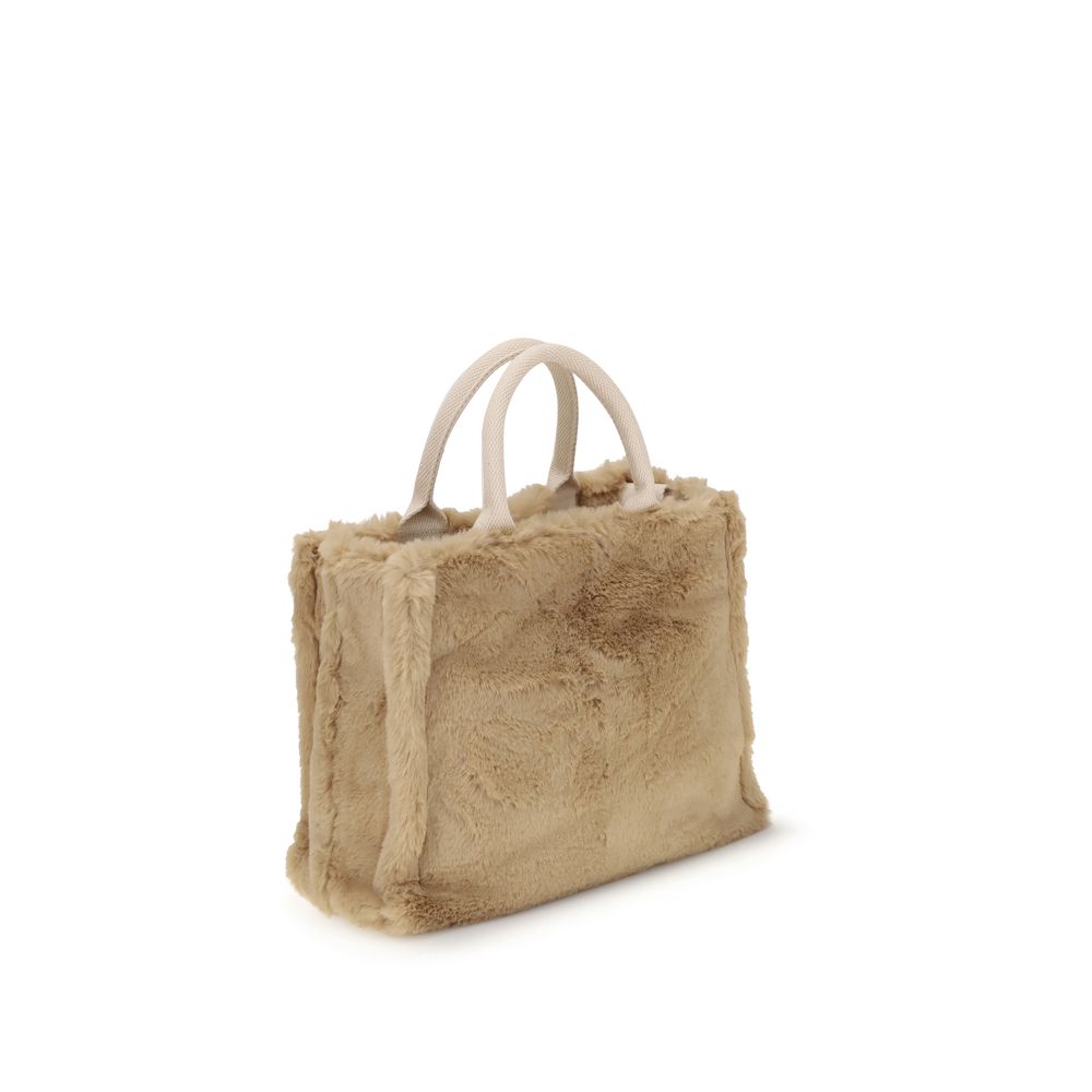 Marni Beige Polyester Handbag