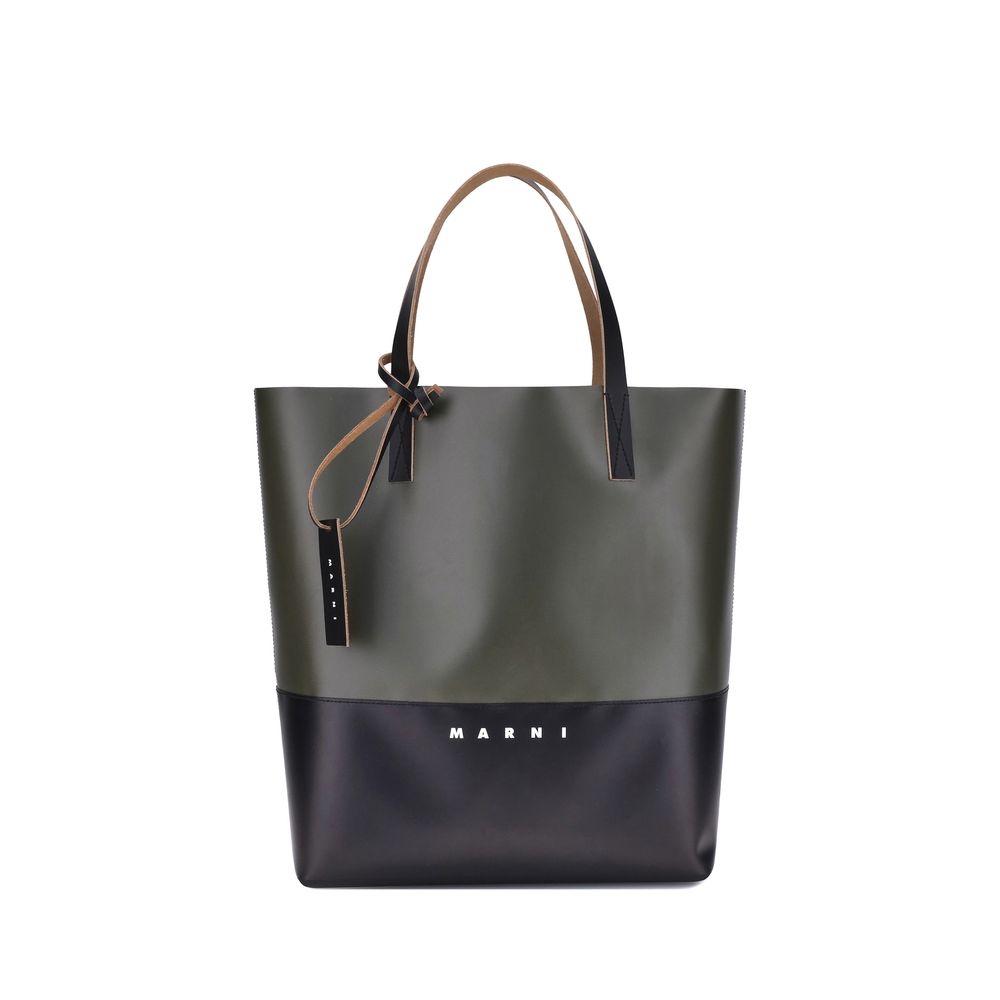 Front view with bag zipped and handles upright.