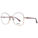 Max Mara Bronze Women Glasses Frame, butterfly style, full-rim, metal & plastic, 55-16-140 size. Includes branded case. 
