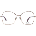 Max Mara Bronze Women Glasses Frame, butterfly style, metal & plastic, full-rim, size 55-16-140, branded case included.