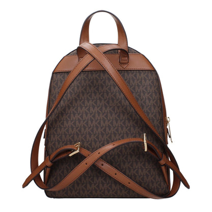 Michael Kors Brown Fabric Backpack 1728,75667636384,Backpacks - Bags,Bags,Brown,Michael Kors,New with tags,Women