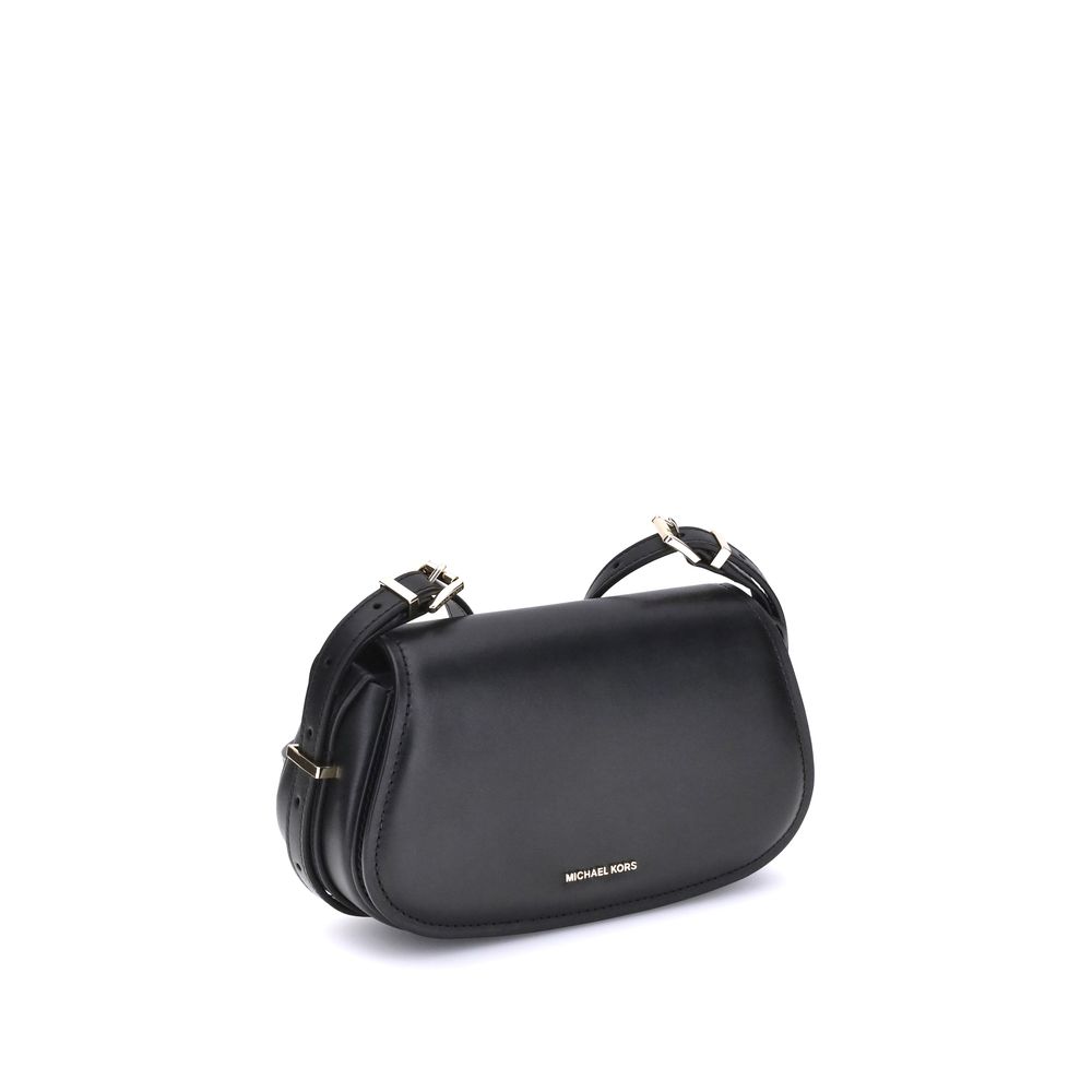 Front view with bag zipped and handles upright.