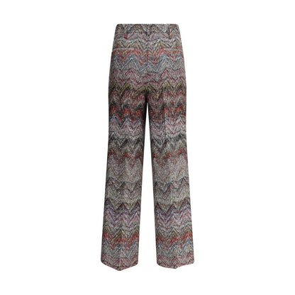 Missoni Multicolor Viscose Casual Pants