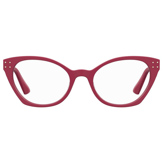Moschino Multicolor Acetate Frames for women featuring GRID color and acetate material, size 51/19/140mm.