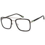 NEW BALANCE MOD. NB411001 52 gent's eyewear, sleek black frame with square lenses, ideal for a stylish and modern look.