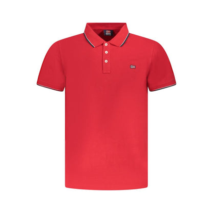 Norway 1963 Red Cotton Men Polo