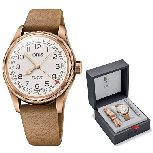 ORIS Mod. FATHER TIME Limited Edt. + Extra Strap Gent,LUXURY WATCHES,Wristwatch