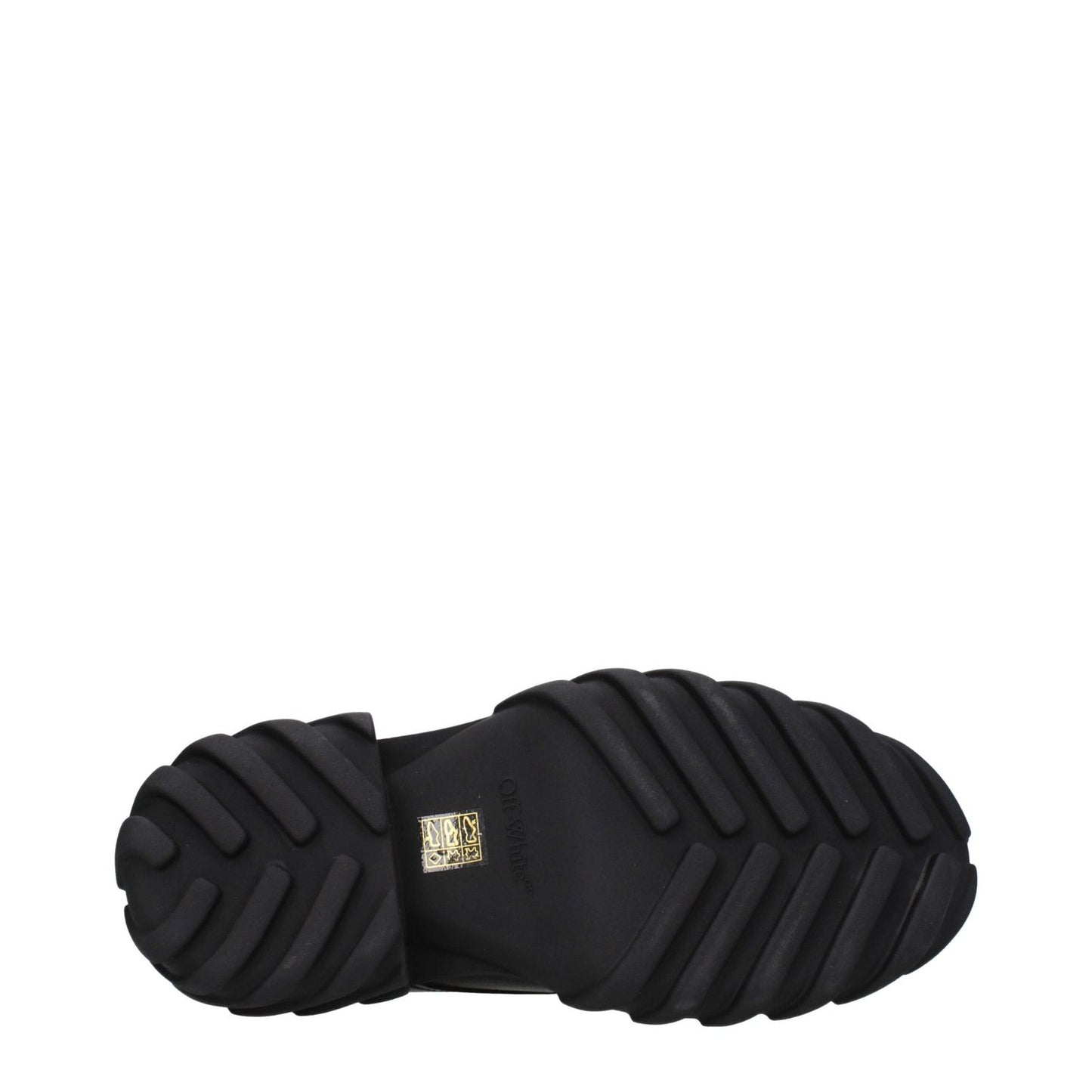 Off-White Black Leather Oxfords And Derbies