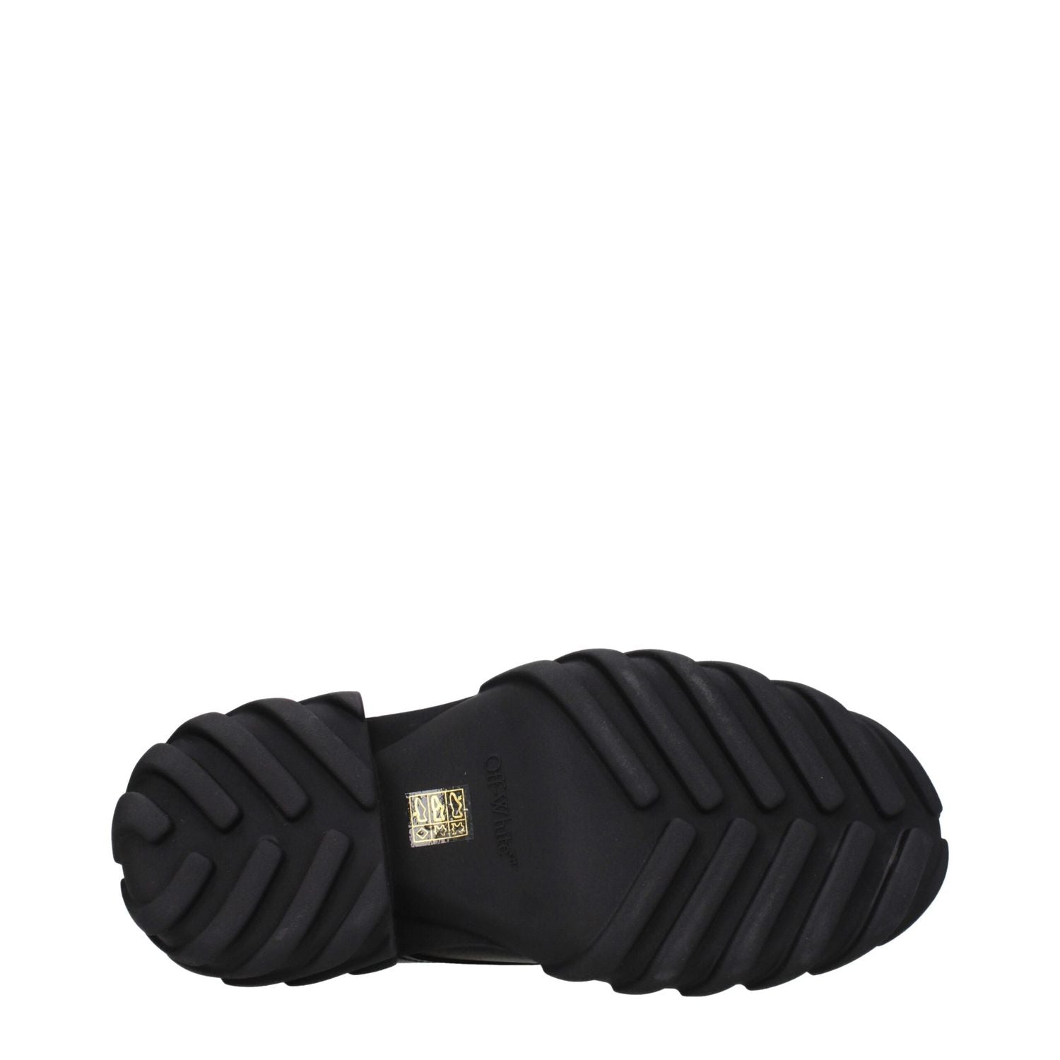 Off-White Black Leather Oxfords And Derbies