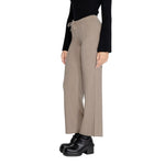Only Beige Marabou Pant - women's fall/winter pants in 100% acrylic with stylish design