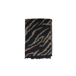 Only Beige Marabou Scarf with animal print design for elegant women’s fashion accessory.