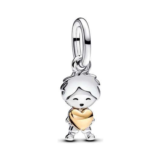 PANDORA CHARMS Mod. HAPPY BOY DANGLE DESIGNER FASHION JEWELLERY