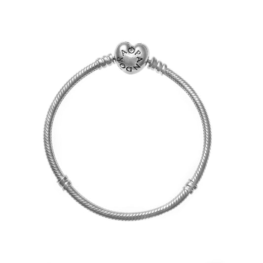 PANDORA JEWELRY Mod. 590719-20 silver bracelet for women, made in Thailand, shown in official packaging.