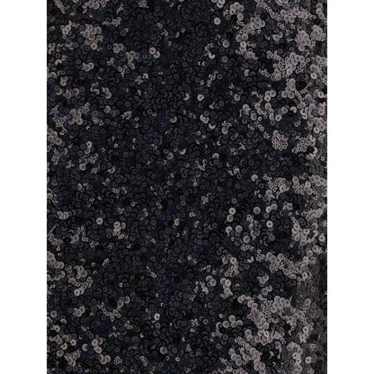 PINKO Black Polyester Midi Skirt