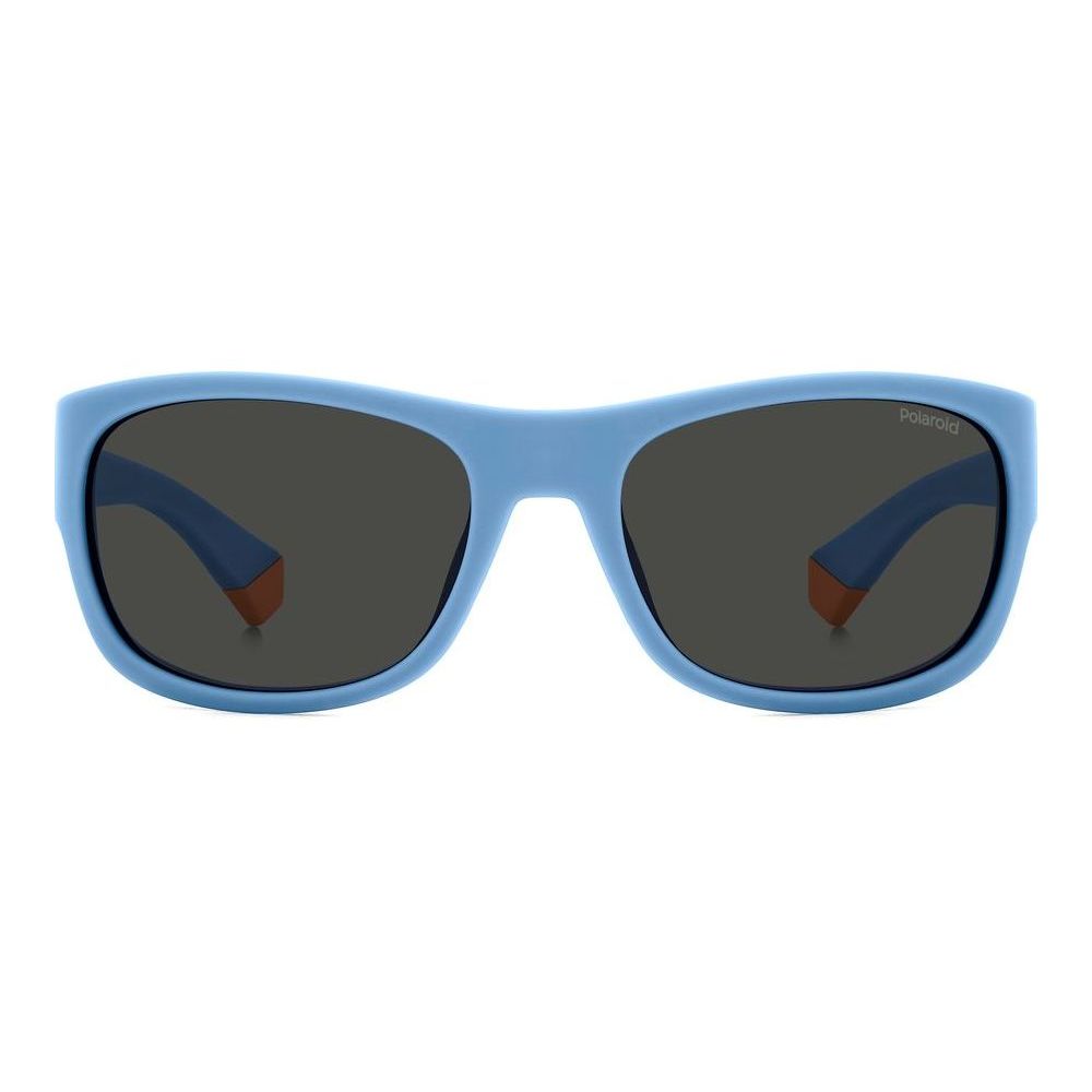 Unisex sunglasses POLAROID MOD. PLD 8064_S in blue frame with dark lenses