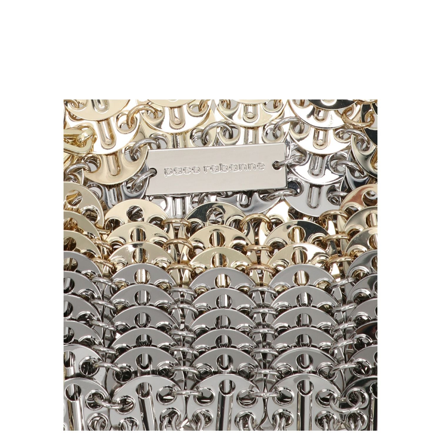 Paco Rabanne Multicolor Brass Shoulder Bag