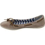 Pantofola D'Oro Beige Suede Lace Bow Loafers Ballet Flat Shoes LA8397-37