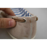 Pantofola D'Oro Beige Suede Lace Bow Loafers Ballet Flat Shoes LA8397-37