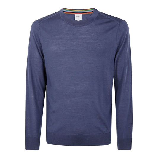 Paul Smith Sweaters Clear Blue Topwear
