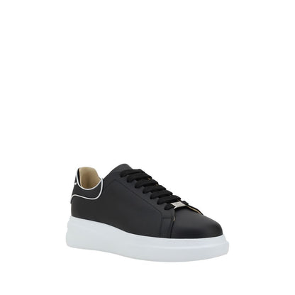 Philipp Plein Black Rubber Low Top Sneakers