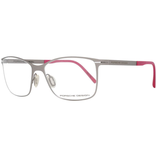 Porsche Gray Metal Glasses (Frames) P8262-A for women, 54/16/140mm, made in Italy, featuring a stylish gray metal frame.