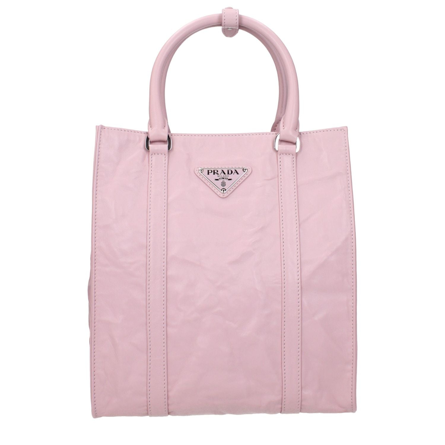 Prada Pink Leather Handbag