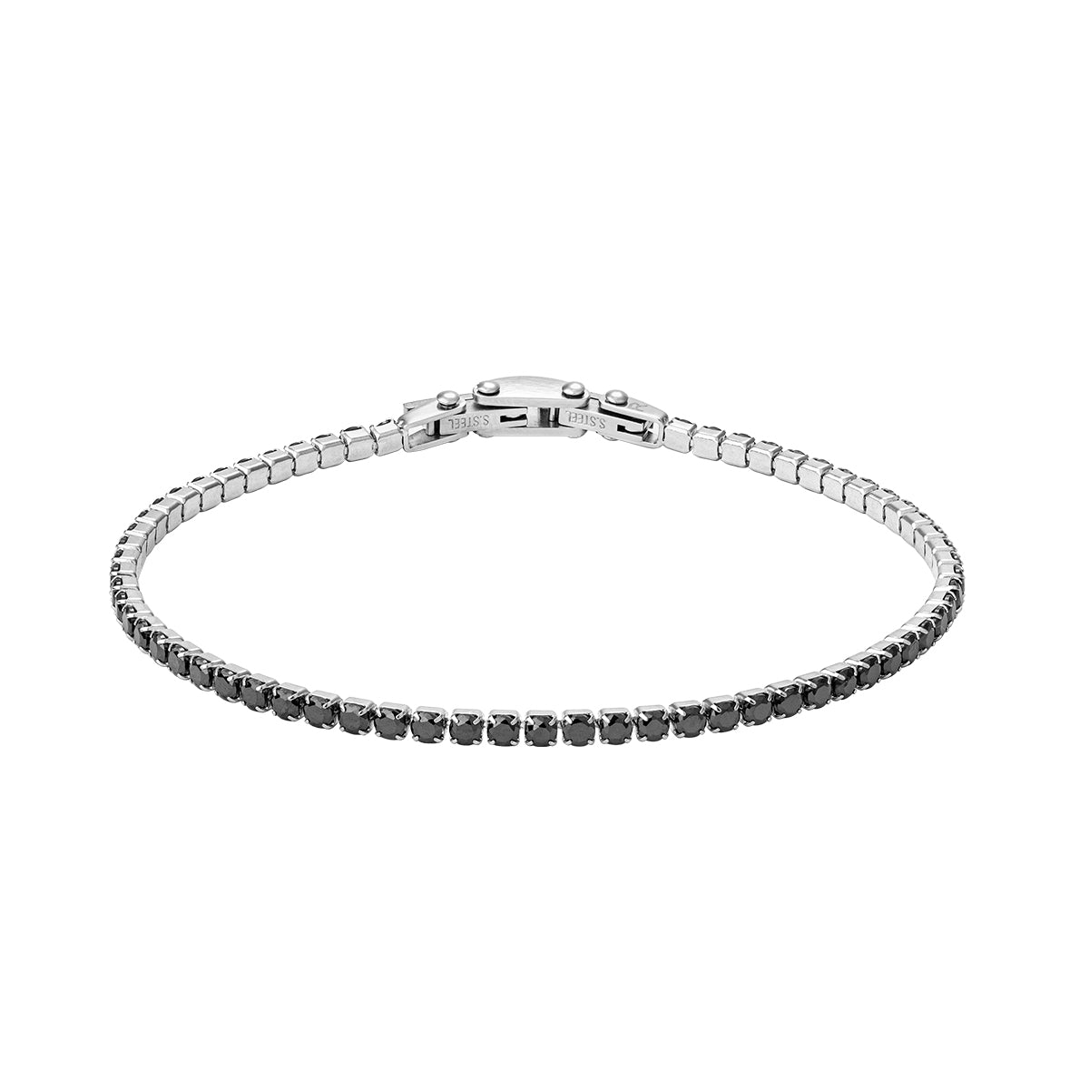 RADIANT JEWELS JEWELRY Mod. RH000325 sleek silver bracelet