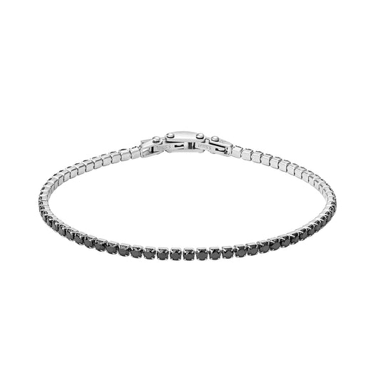 RADIANT JEWELS JEWELRY Mod. RH000325 sleek silver bracelet