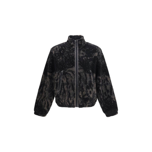ROA Brown Polyester Full-Length Jacket