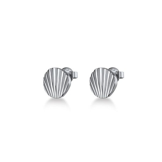 ROSEFIELD JEWELS JEWELRY Mod. JSSES-J168 silver seashell earrings