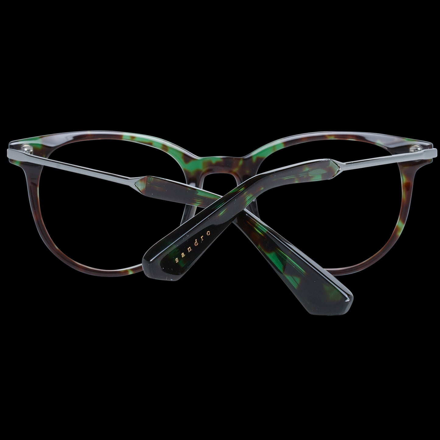 SANDRO MOD. SD2006 46205 eyewear for ladies, stylish green and tortoise pattern