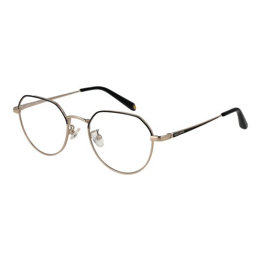 SKECHERS MOD. SE2181-D 51001 gold-rimmed eyeglasses for ladies with black temple tips, stylish and elegant eyewear design.