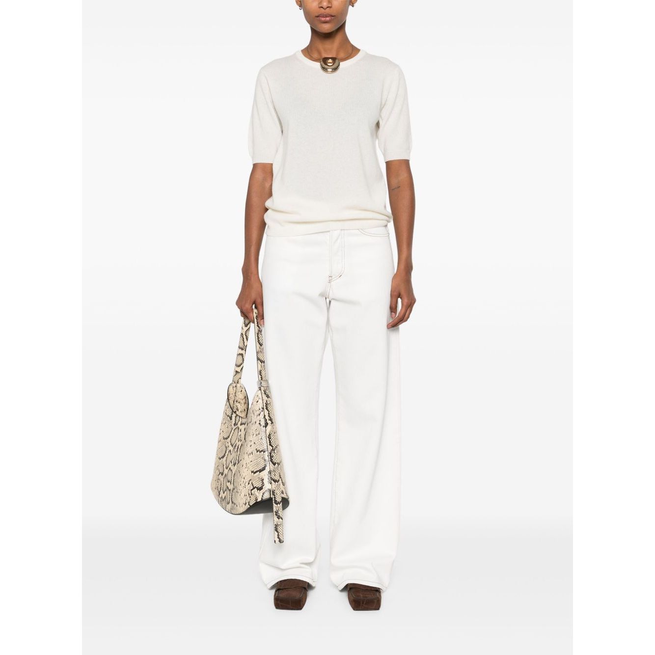 SOFT GOAT Sweaters White Topwear