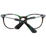 Sandro Green Women Glasses Frame, full-rim round style in acetate with demo lenses, 46-19-135 size, includes branded case.