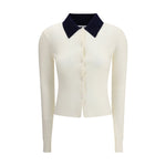 Self-Portrait Merino Wool Cardigan