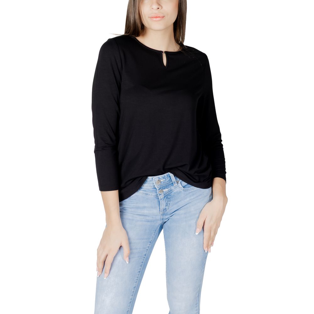 Street One Black Viscose Long Sleeve