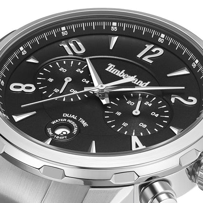 TIMBERLAND WATCHES Mod. TDWGK0082901 black dial close-up