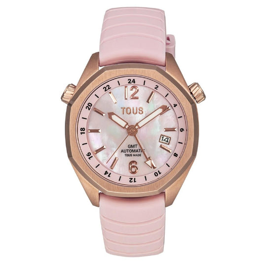 TOUS WATCHES Mod. 3000133800 with pink strap and rose gold case