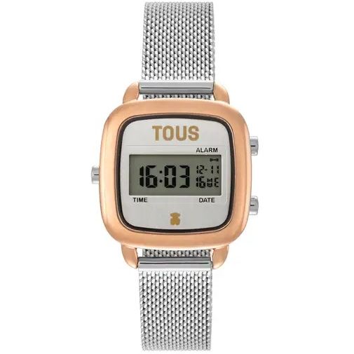 TOUS WATCHES Mod. 3000139700 with digital display and metal strap