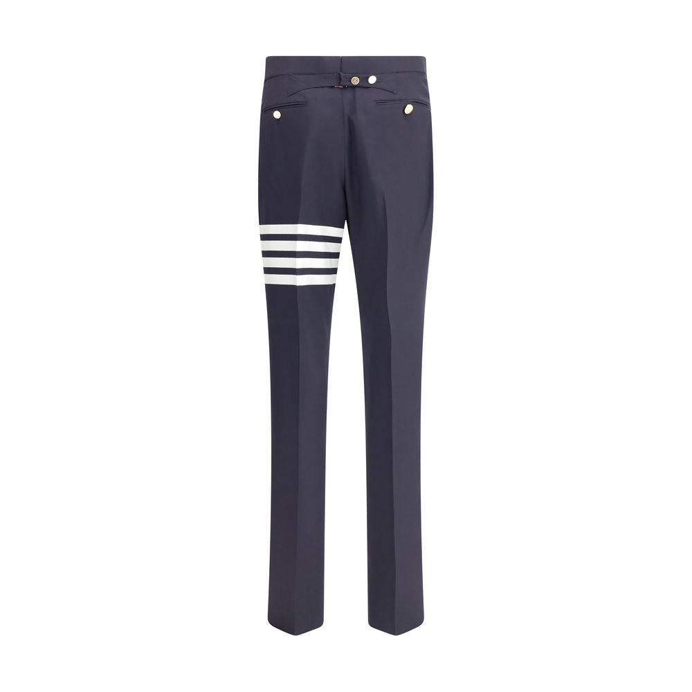 Thom Browne Blue Wool Dress Pants