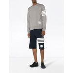 Thom Browne Sweaters Light Grey Topwear