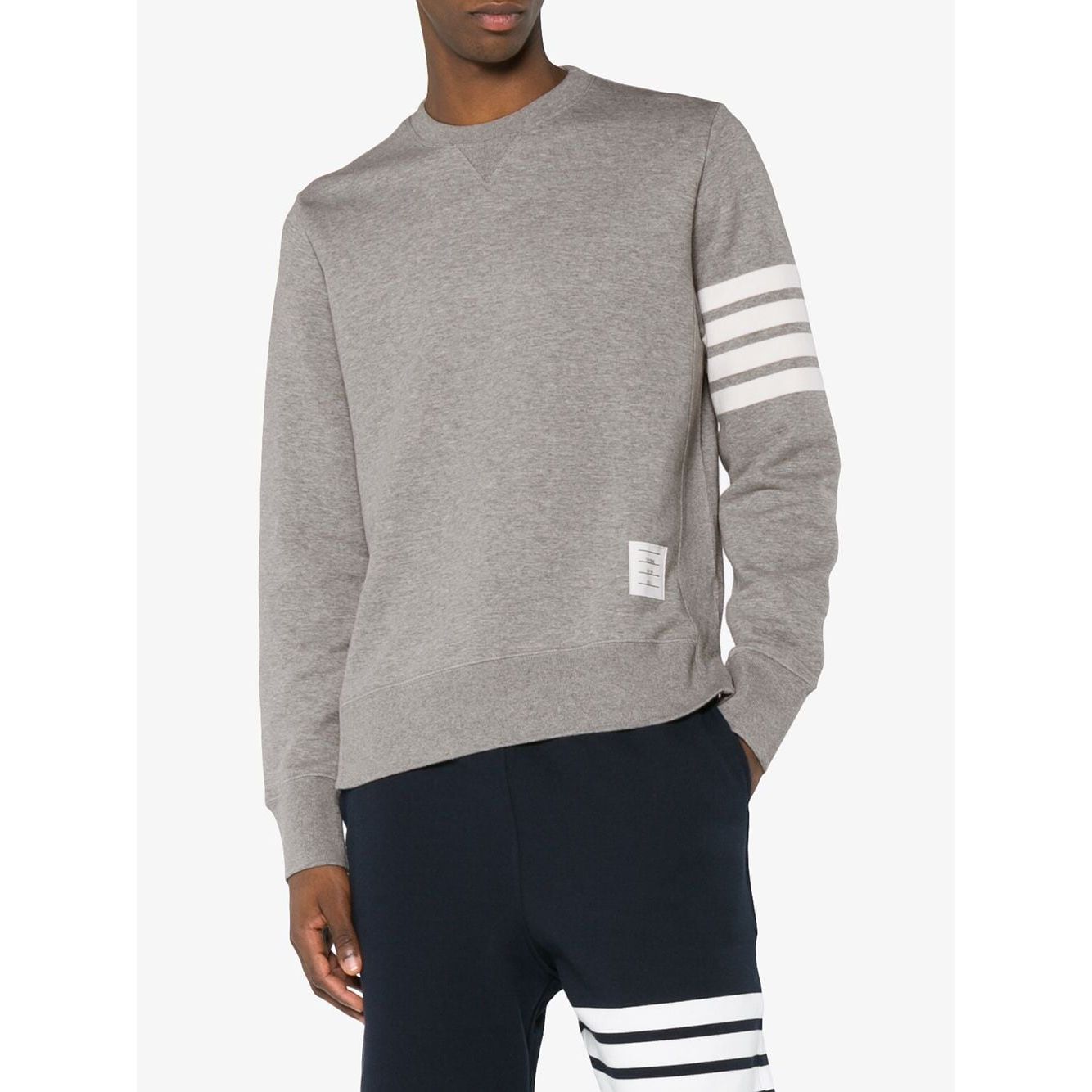 Thom Browne Sweaters Light Grey Topwear