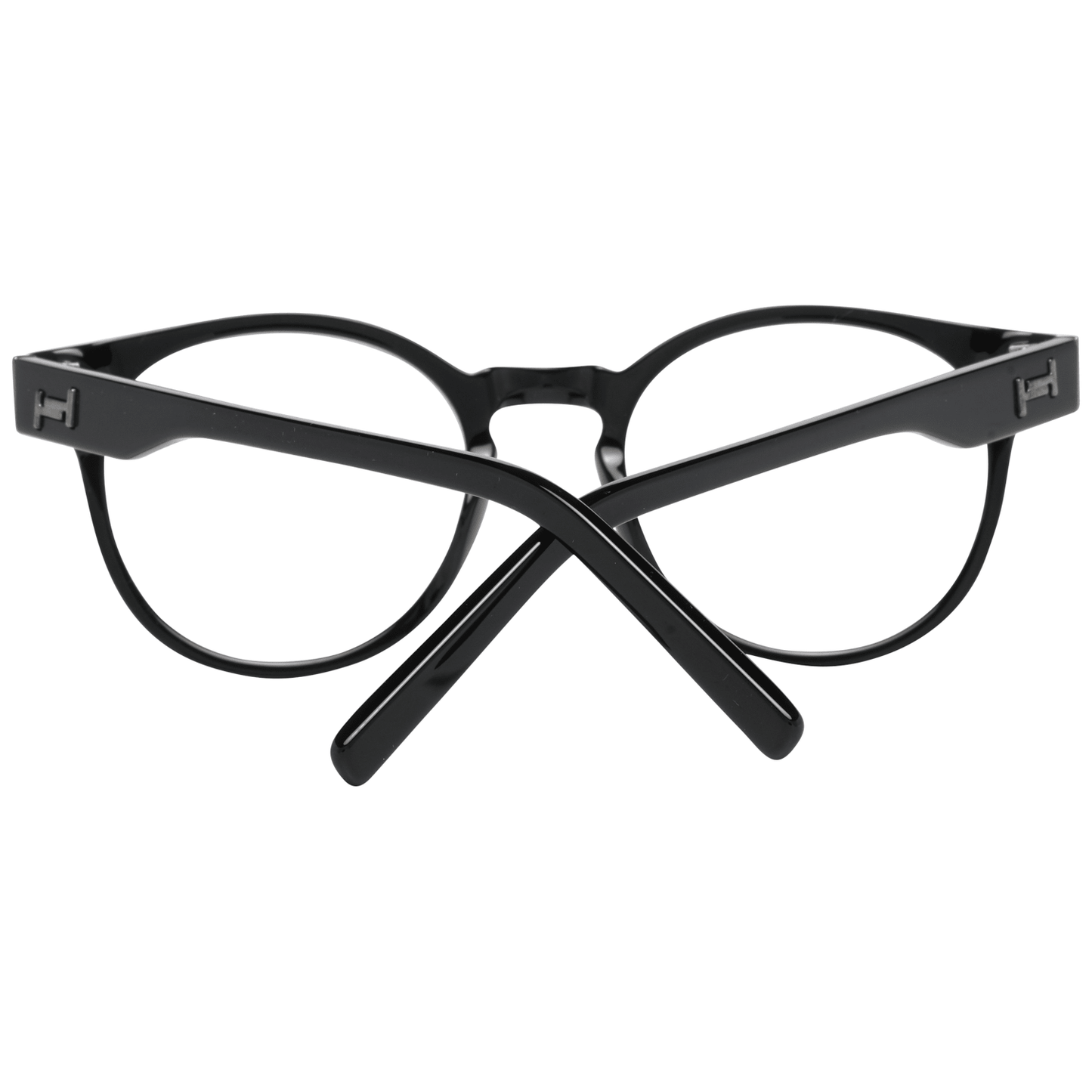 Tod's Black Men Optical Frames with full-rim black plastic frame, size 50-20-145, shown with branded temples and optical lenses.