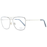 Alt Tag: Tod's Black Women Glasses Frame in metal aviator style with full-rim, demo plastic lenses, 55mm width, and 140mm temples.