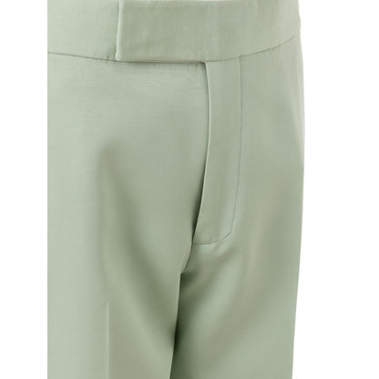 Tom Ford Green Viscose Chino Pants