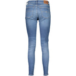 Tommy Hilfiger Blue Cotton Women Skinny Jean